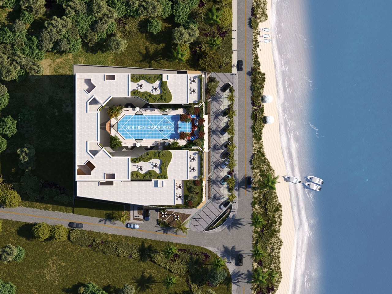 Golden Paradise - 2 Bedroom Apartment